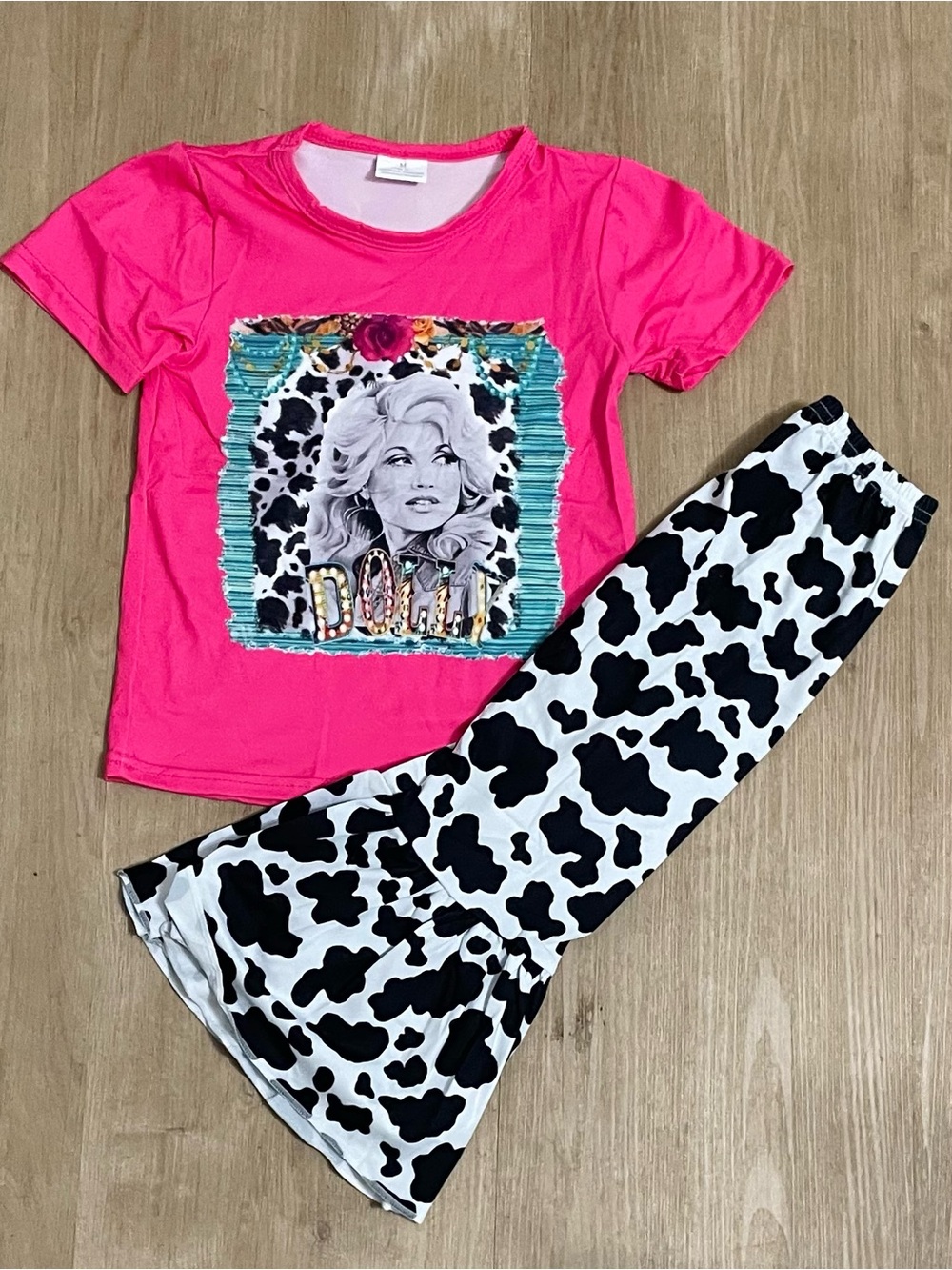Dolly two piece girls bellbottom set